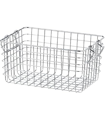 Amazon.co.jp: STACKS WIRE STORAGE OPEN BASKET [ Sサイズ/カーキ